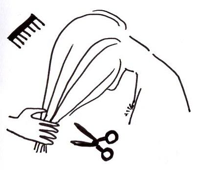 Per capelli scalati